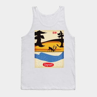 Vintage Japan cartoon Tank Top